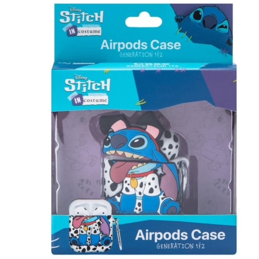 Disney*Stitch Dalmatian Costume 1&2 Generation AirPods Case